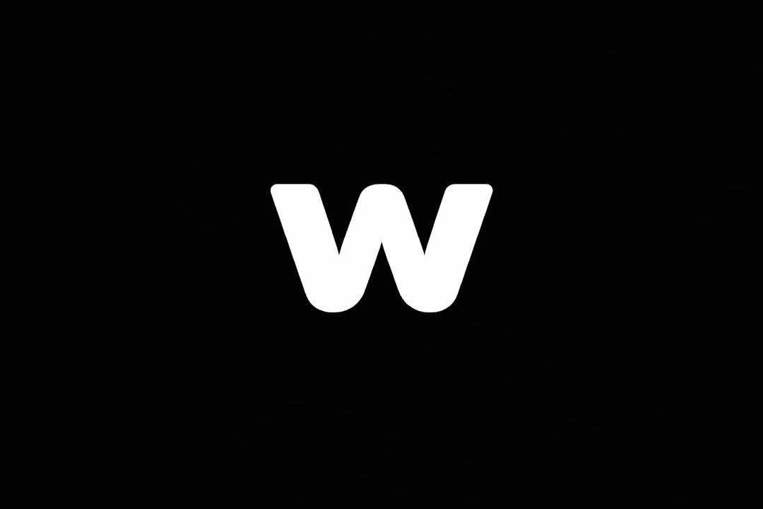 A logo of Wichosu (it's the letter W with a white color and a black background)